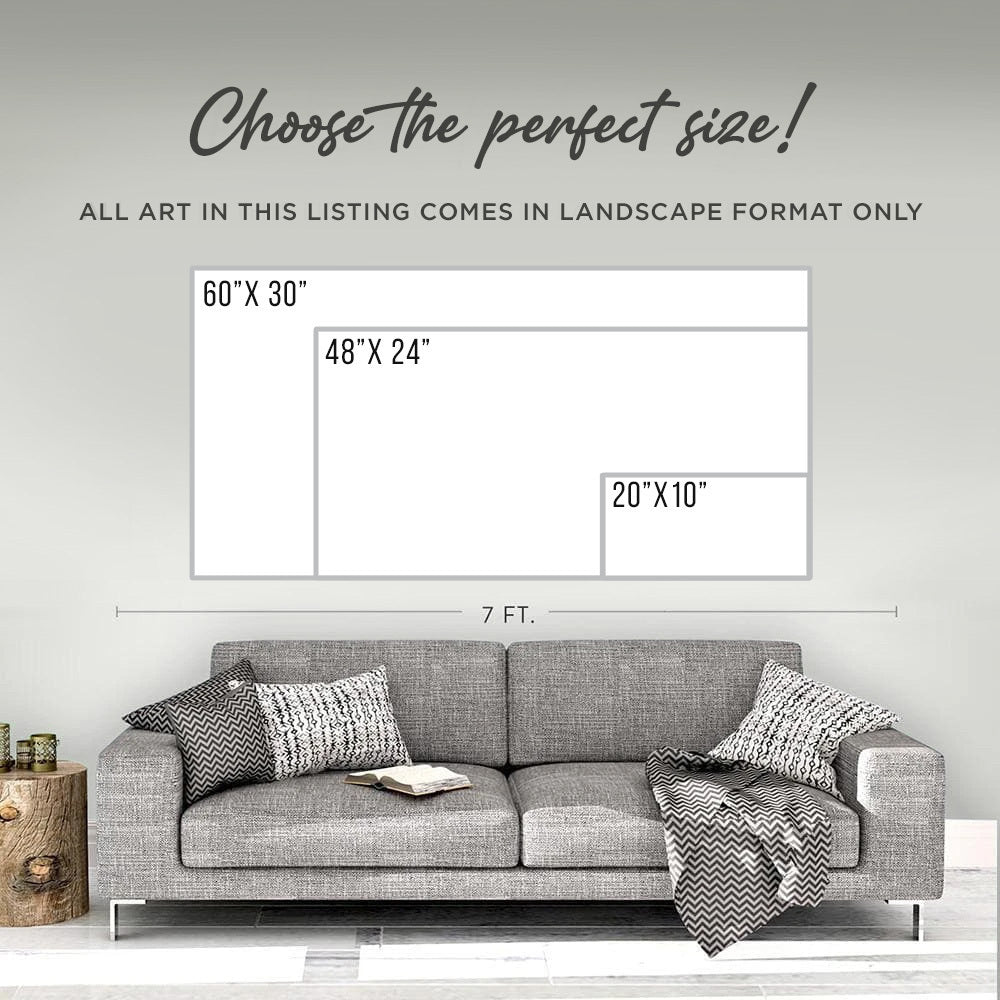 Sky Gold Abstract Painting Canvas Wall Art