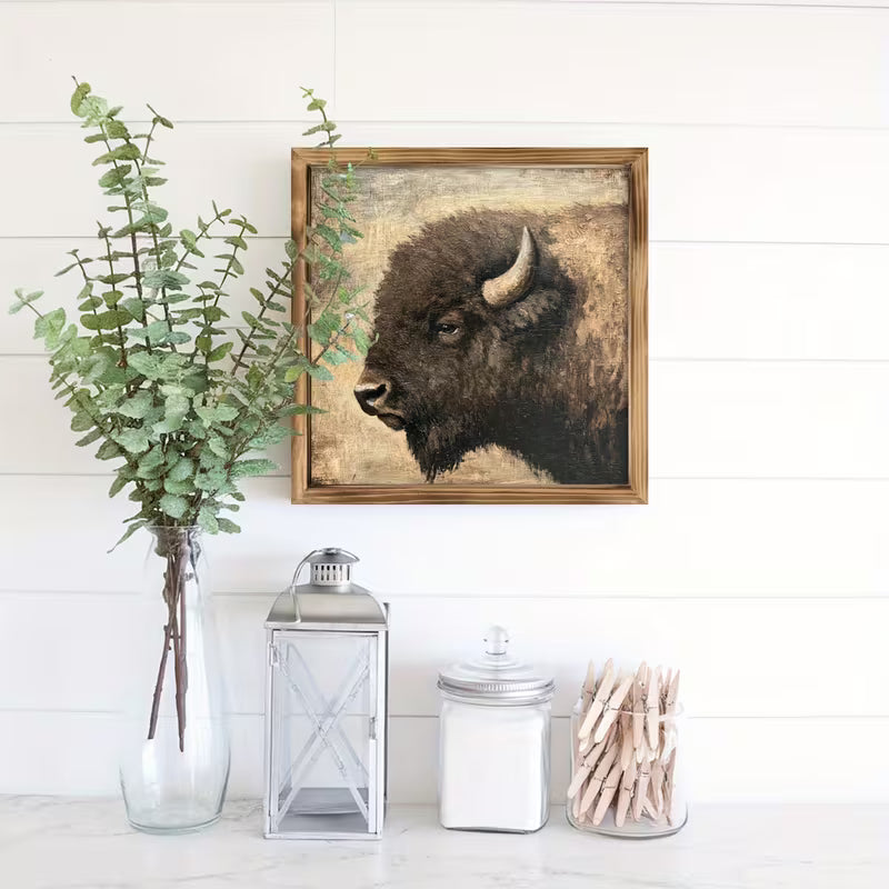 Bison Wall Art
