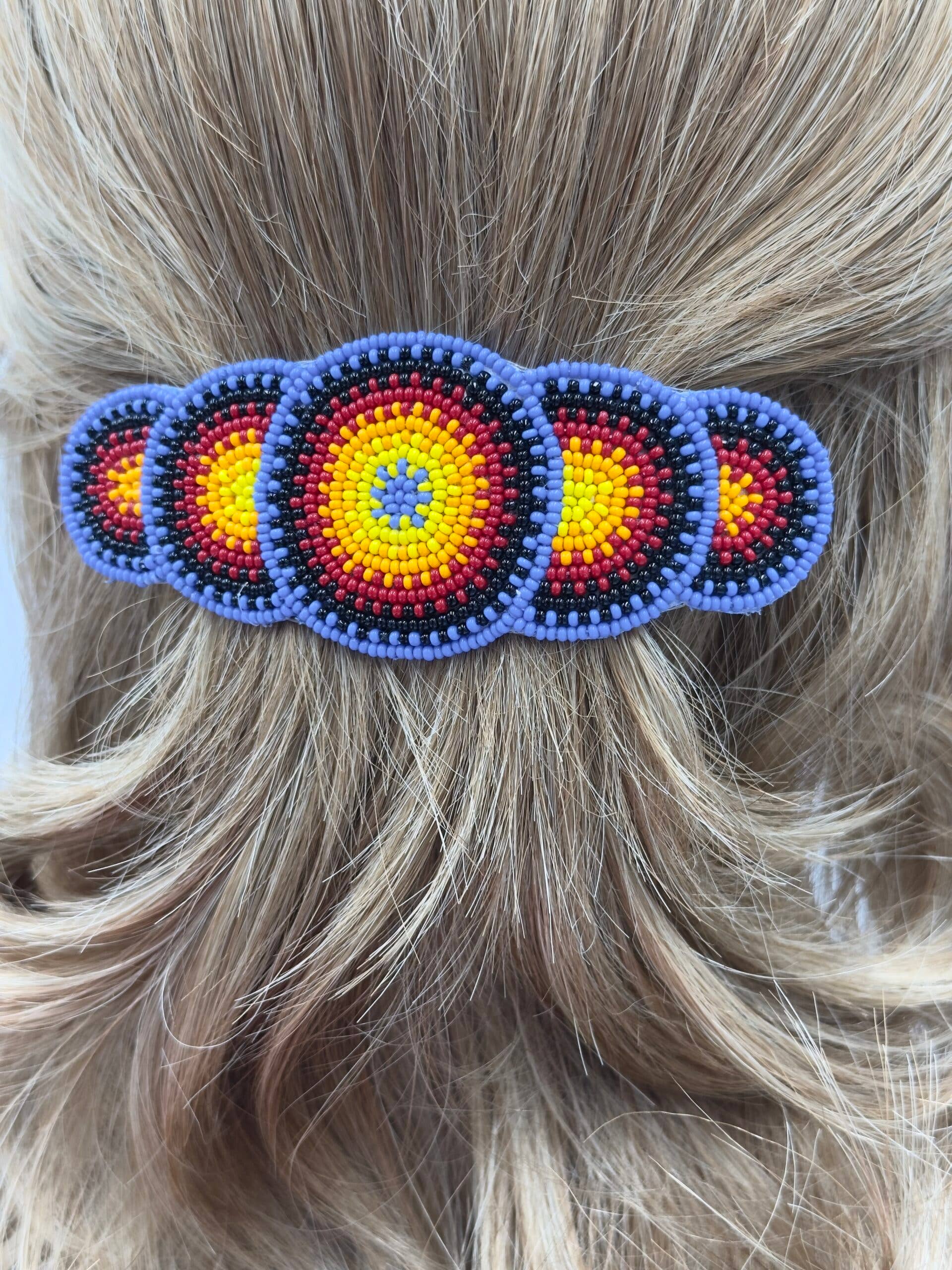 Blue Suns Barrette