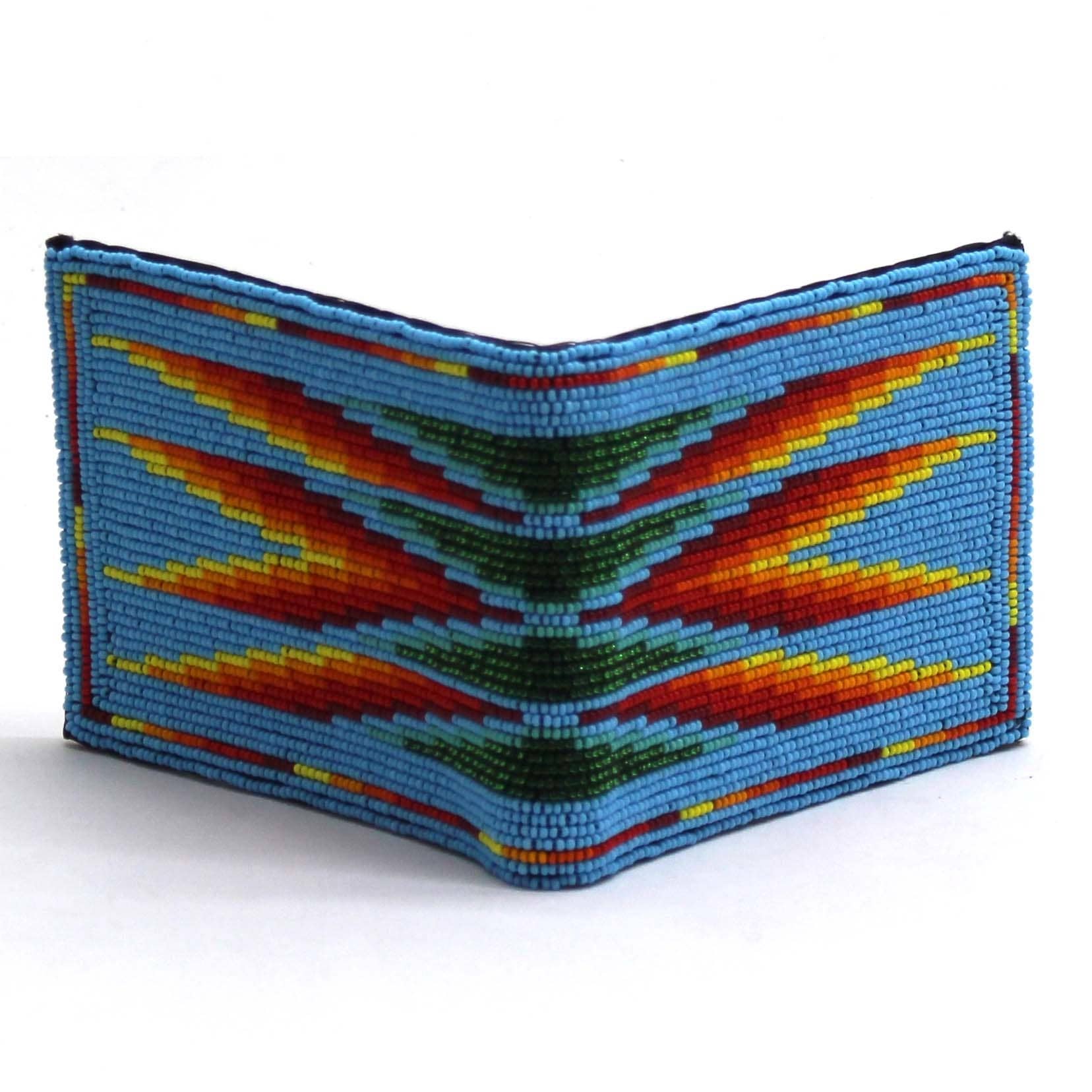Beaded Fire Wallet