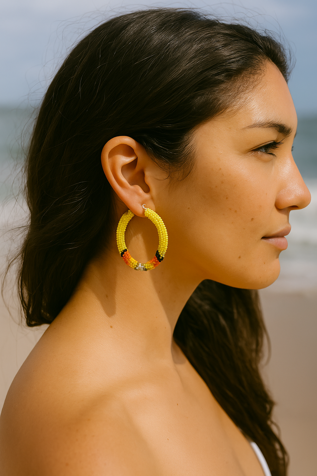 Yellow 2” hoops