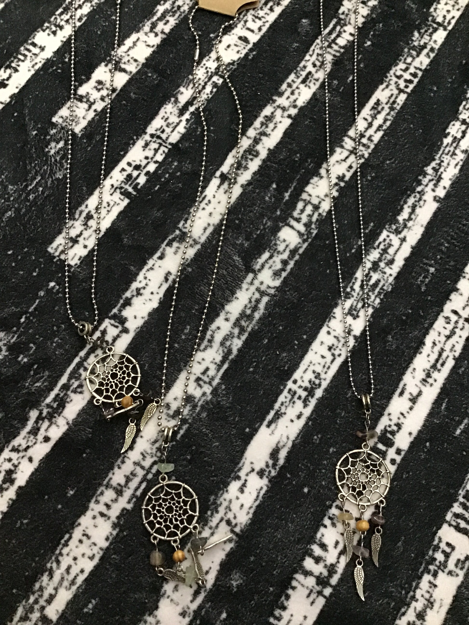 Dream catcher necklace