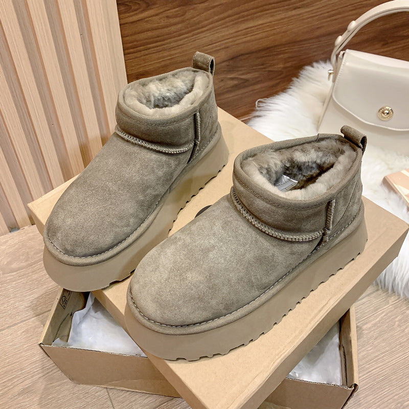 Women’s Thick Sole Snow Boots