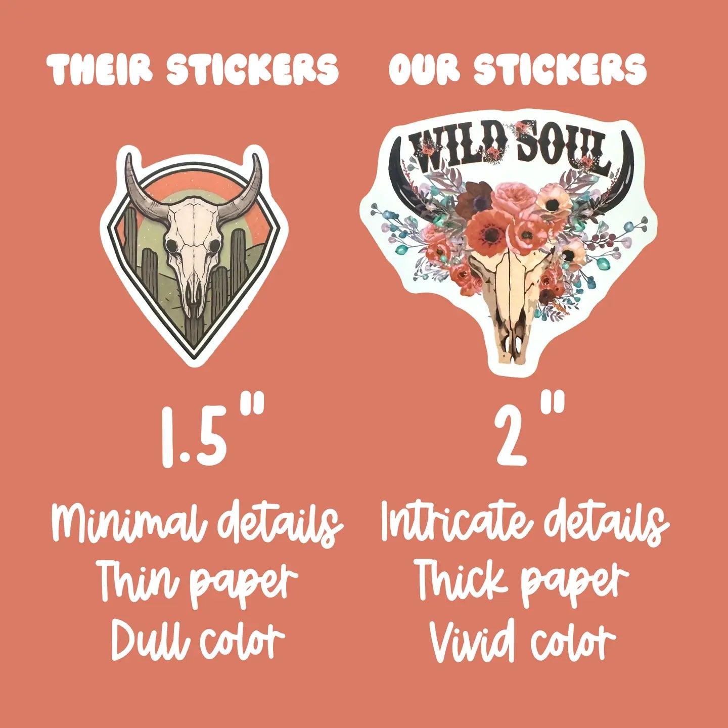 WESTERN STICKERS