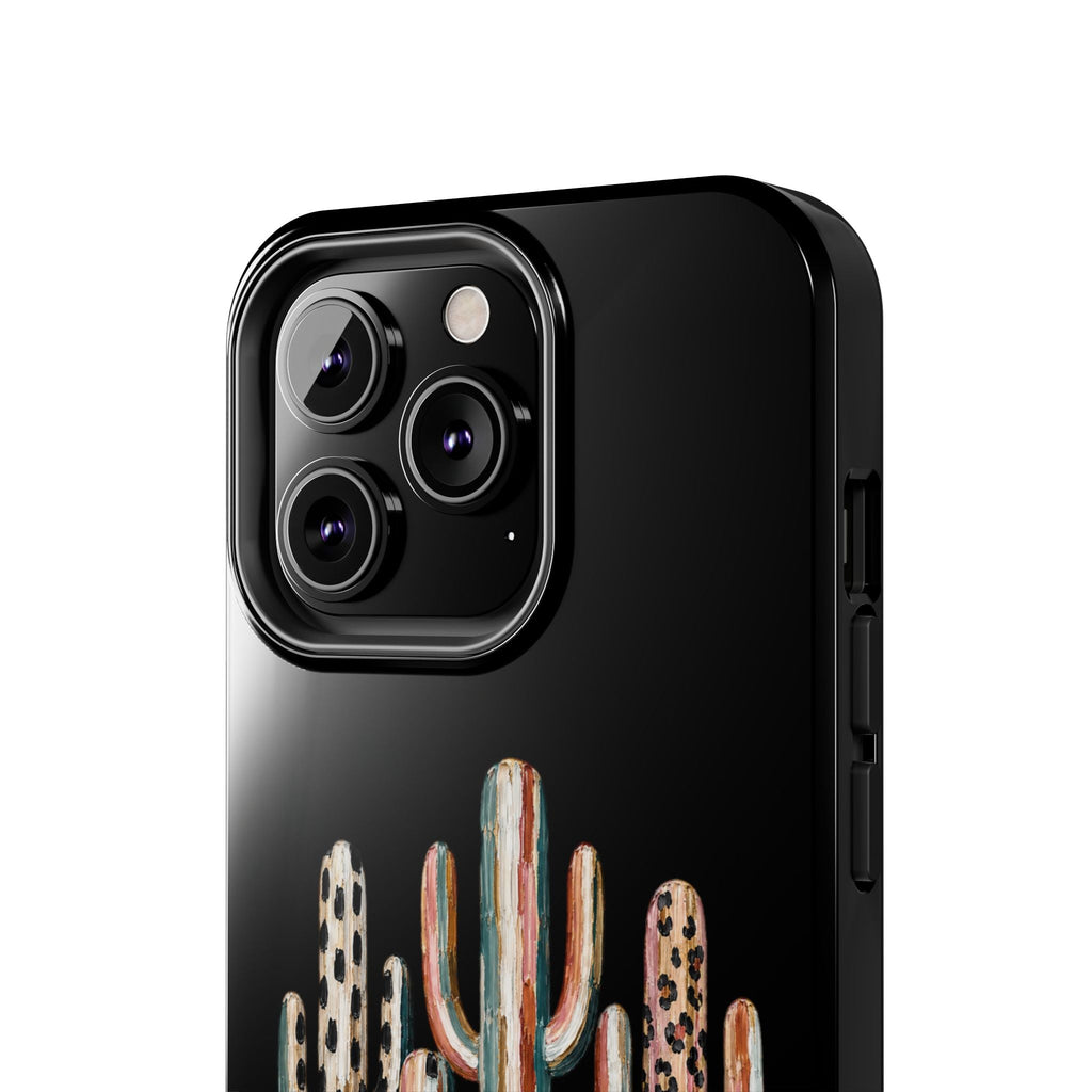 Boho Cactus Trio Phone Case | Tough Phone Case