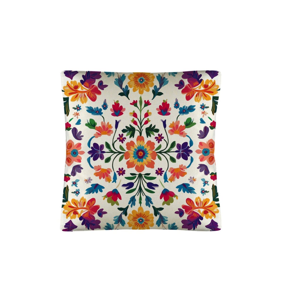 Baha Ranch Colores de Mexico Floral Pillow Case Custom Pillow Case Made in America