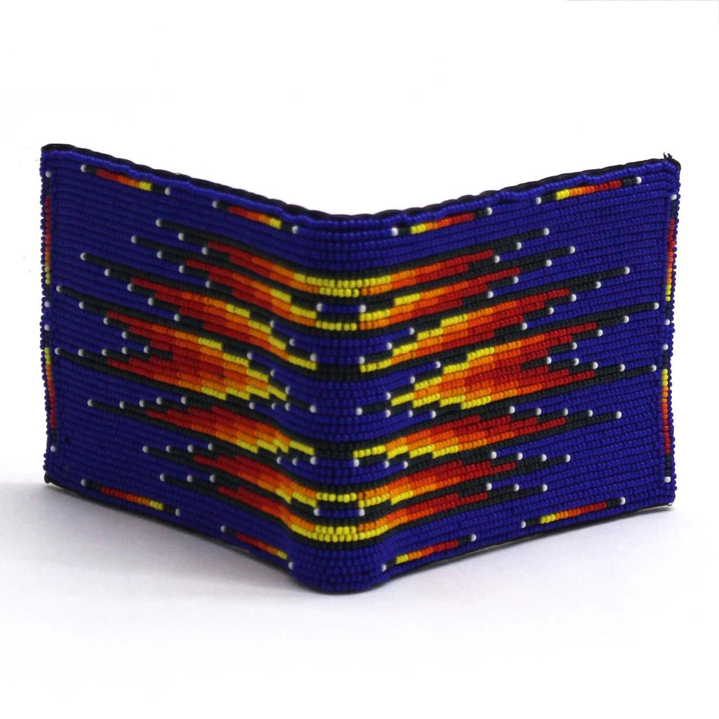 Beaded Fire Wallet