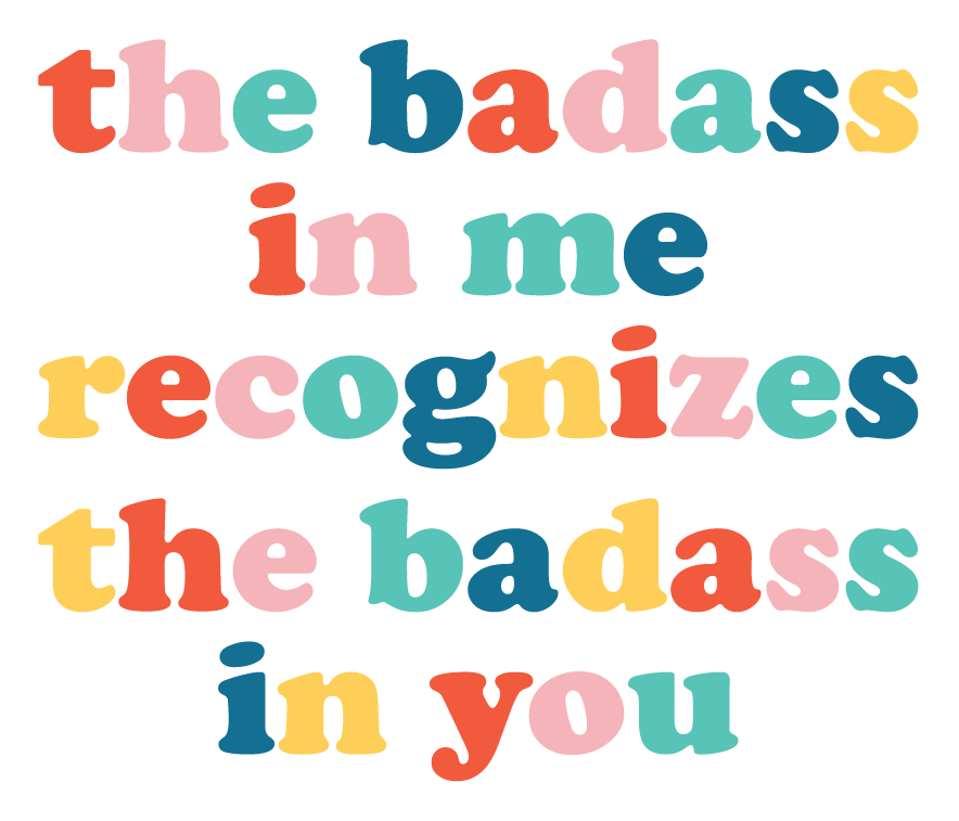 The Badass in Me Sticker