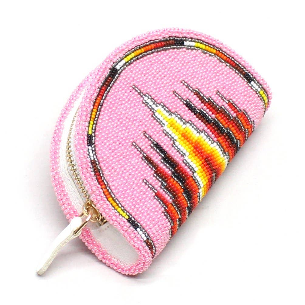 Pink Fire Coin Purse