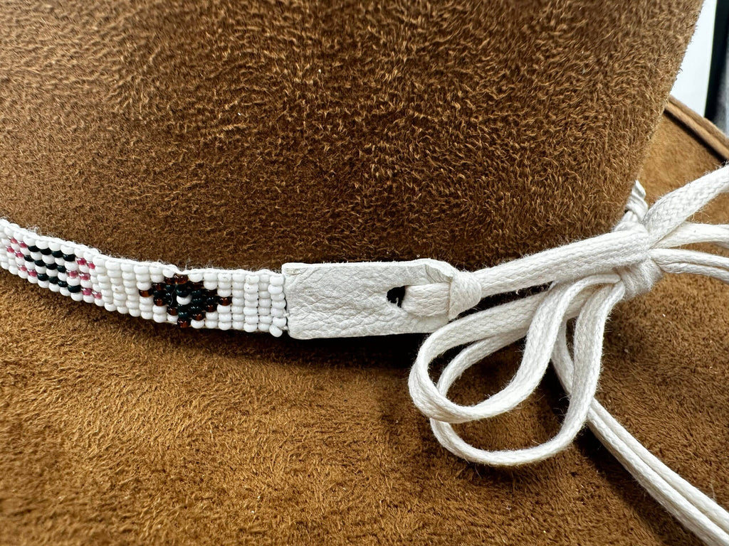 Dainty Beaded Hatband