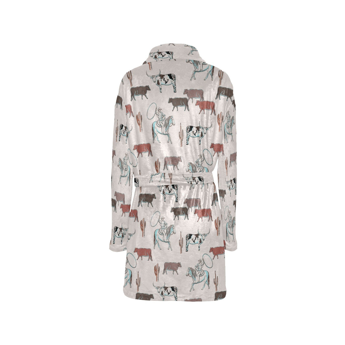 Baha Ranch Cattle Drive Women's Western Bath Robe