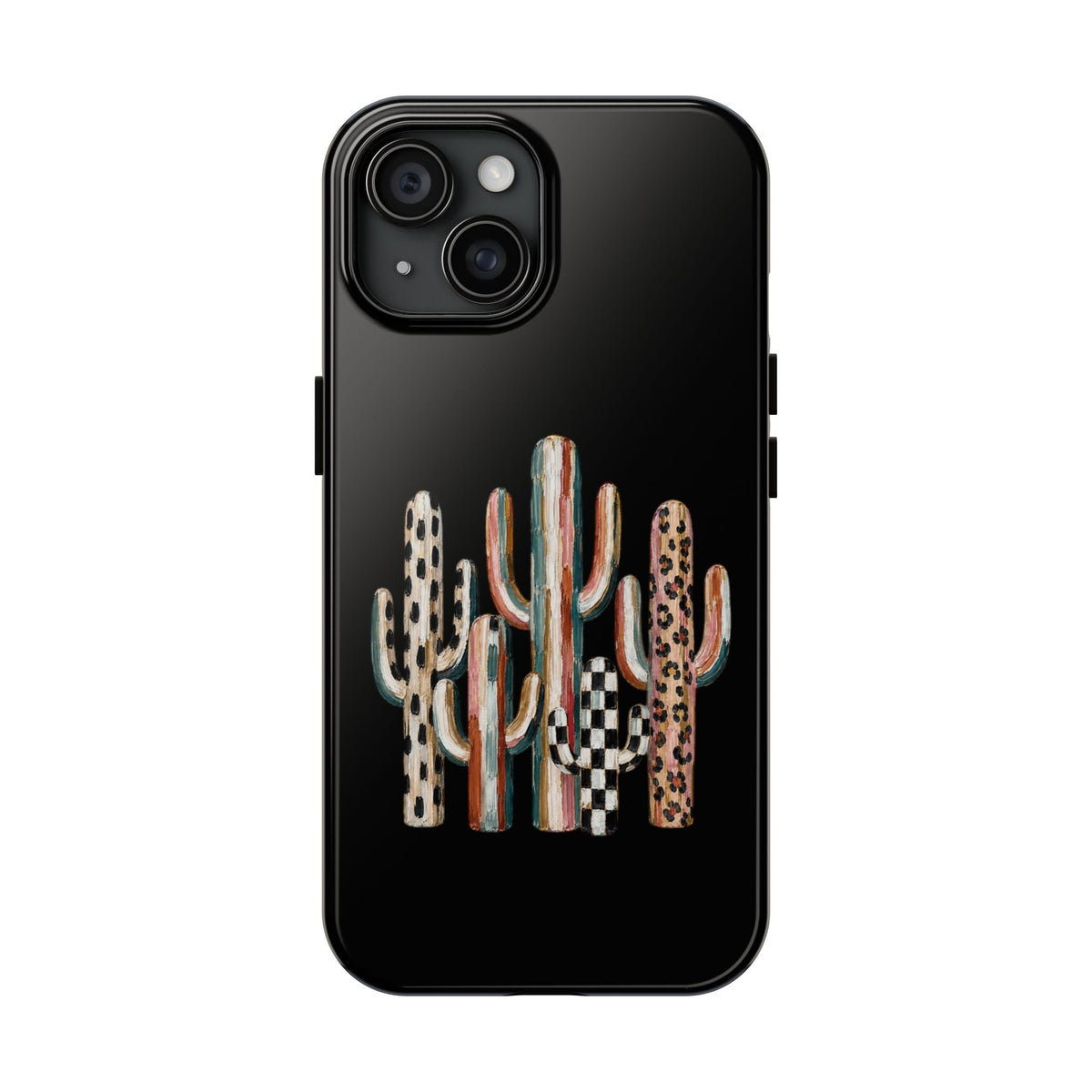 Boho Cactus Trio Phone Case | Tough Phone Case