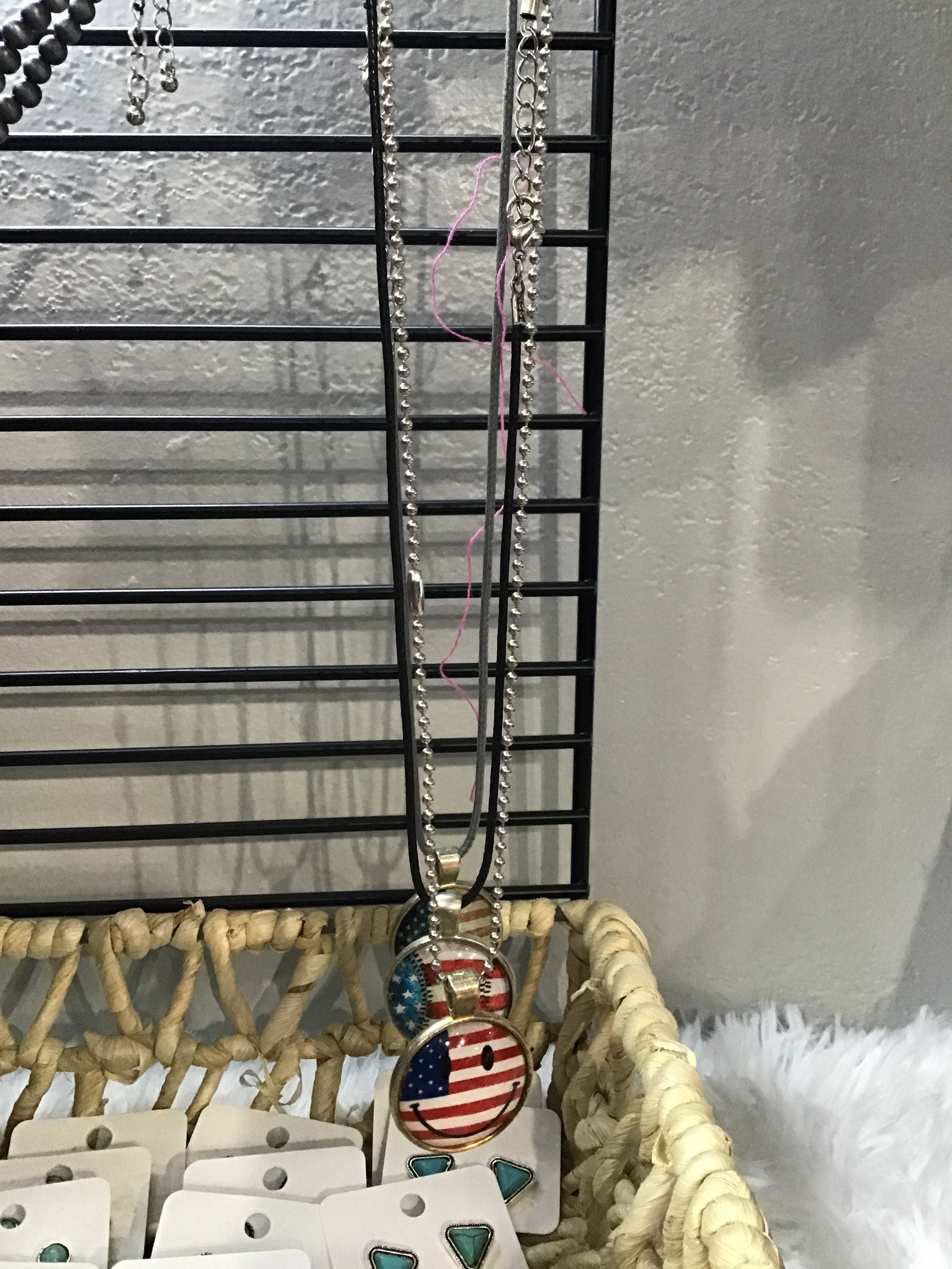 American flag necklaces