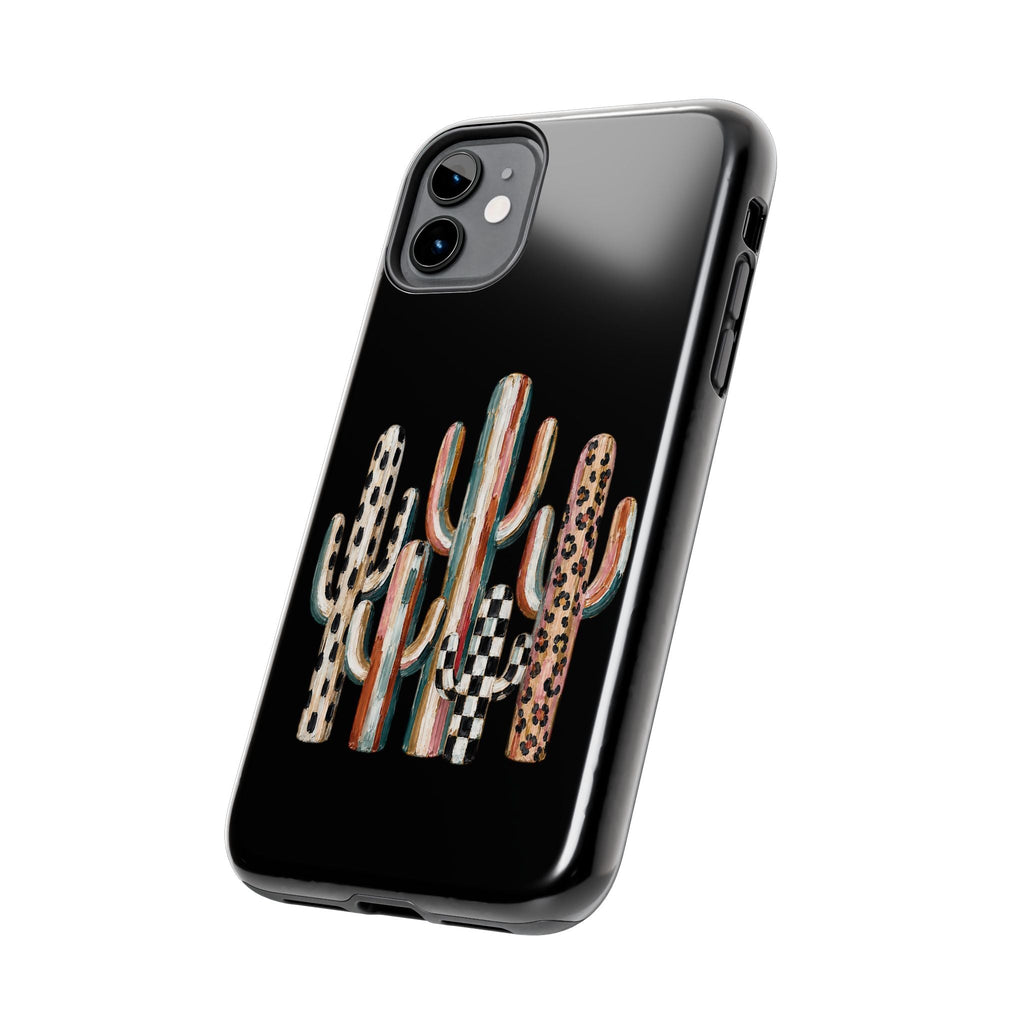 Boho Cactus Trio Phone Case | Tough Phone Case