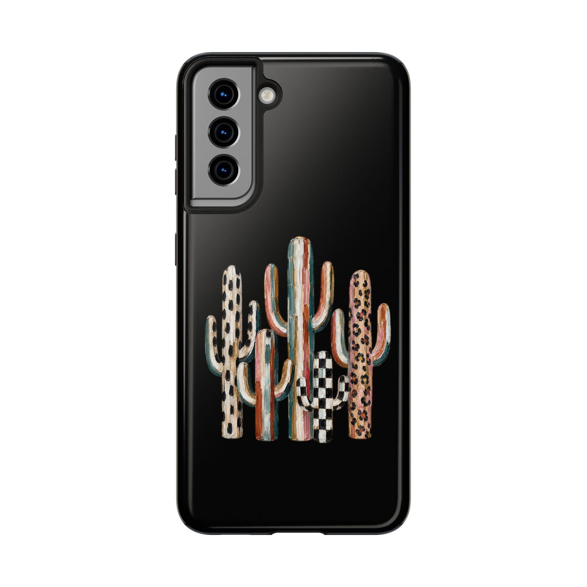 Boho Cactus Trio Phone Case | Tough Phone Case