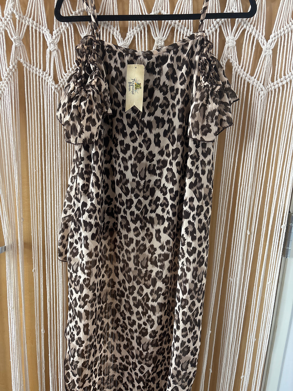 Cheetah hi-low top