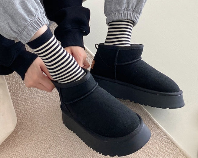 Women’s Thick Sole Snow Boots
