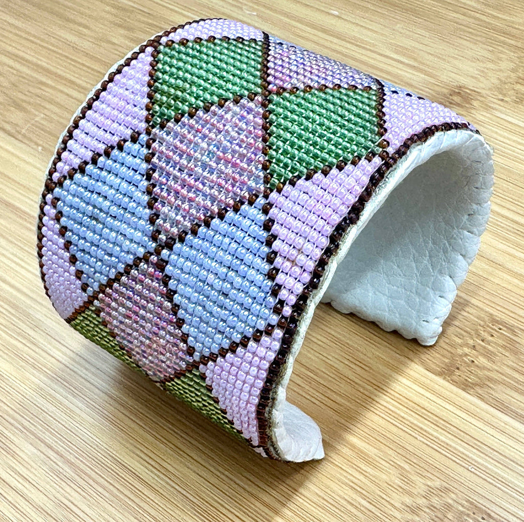 Pink Diamonds Cuff
