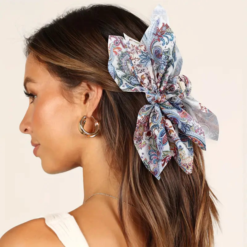Bandana hair clip