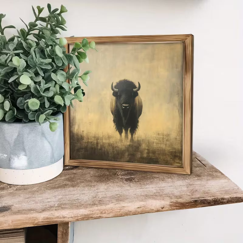 Bison Wall Art
