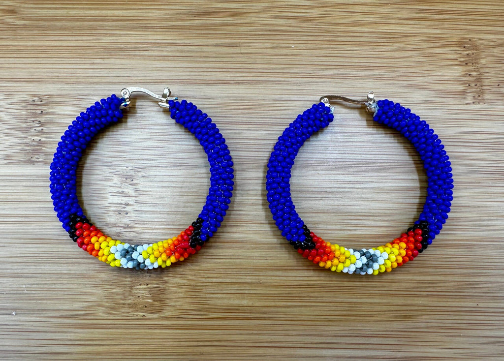 Blue 2" Hoops