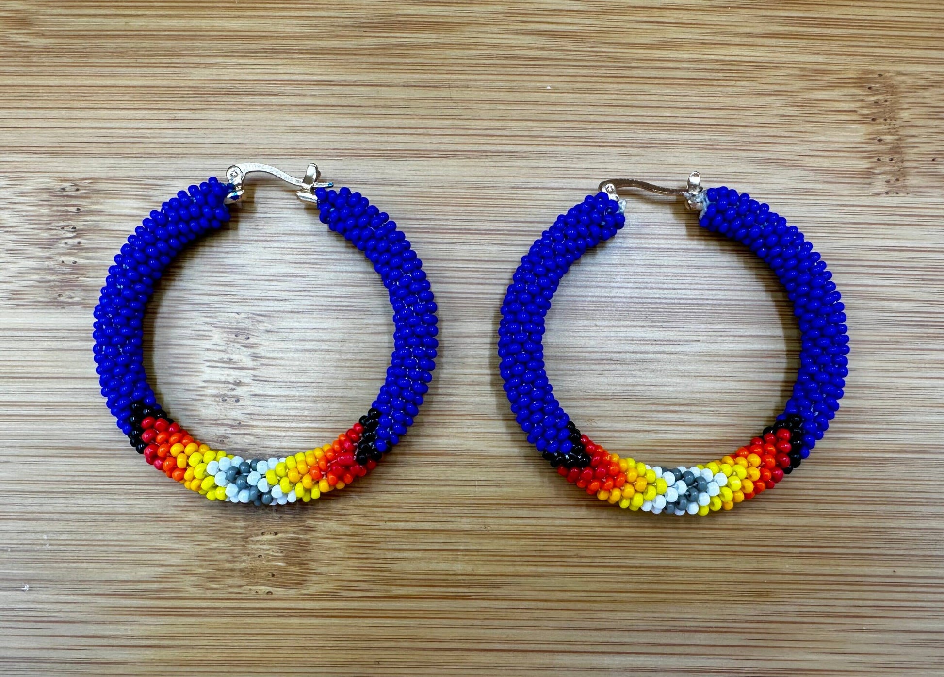 Blue 2" Hoops