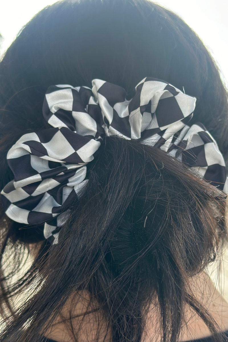 Round The Track Scrunchie