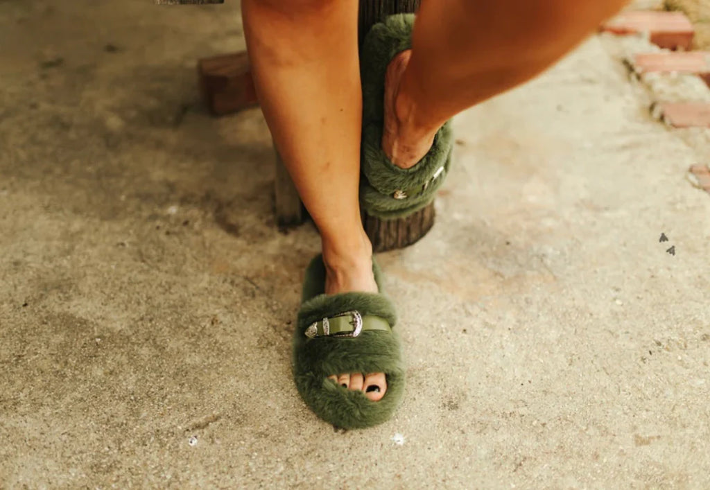 Home Buckles Sandles—“Cacti”