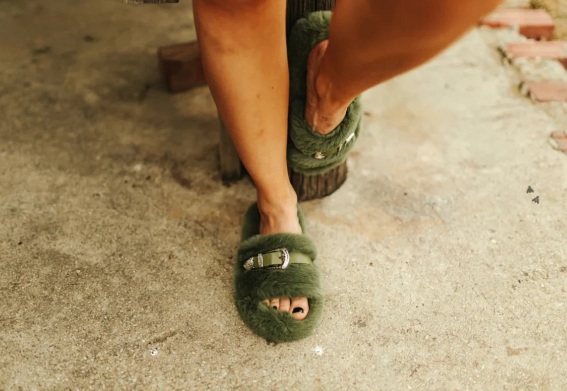 Home Buckles Sandles—“Cacti”