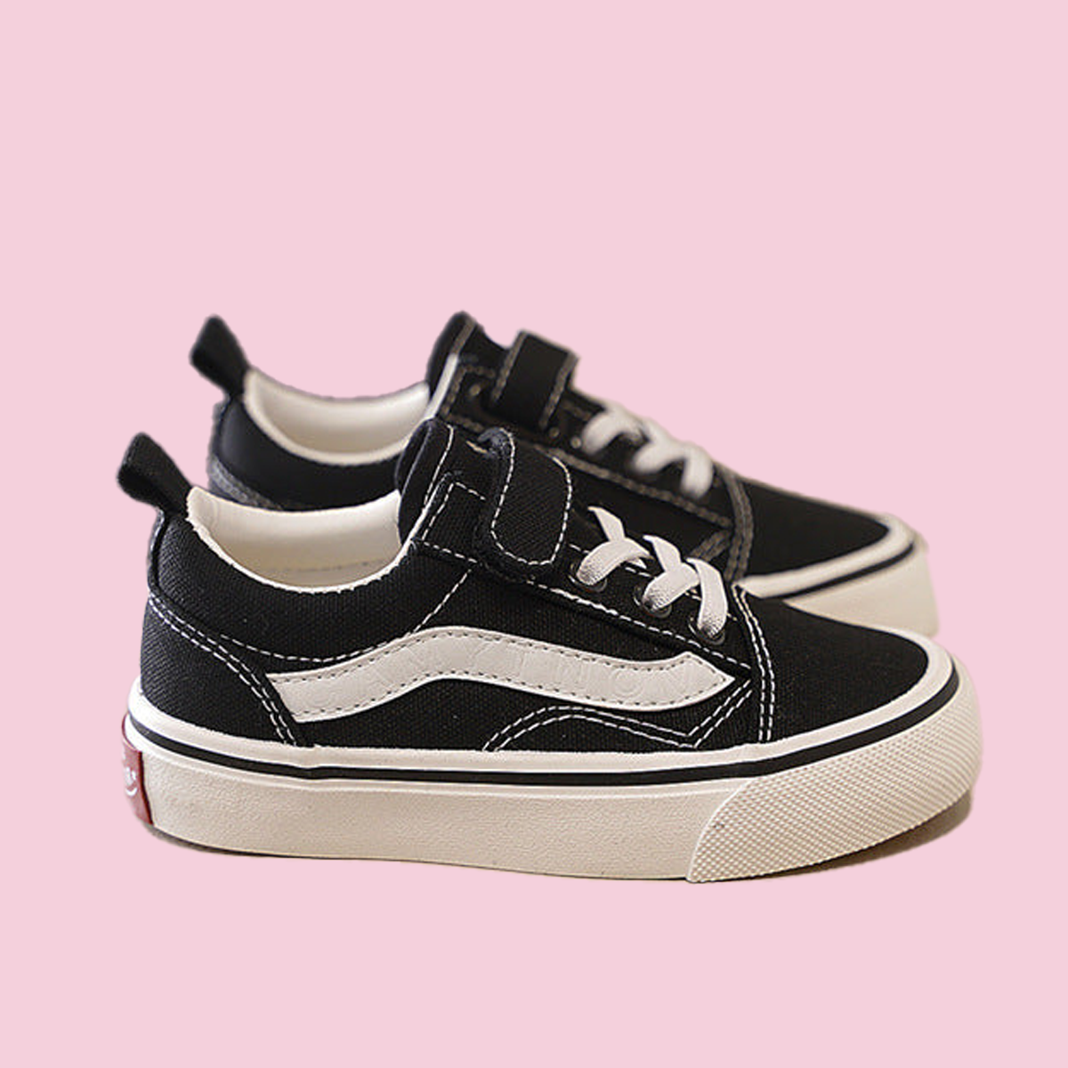 Kid Black Skater Shoes