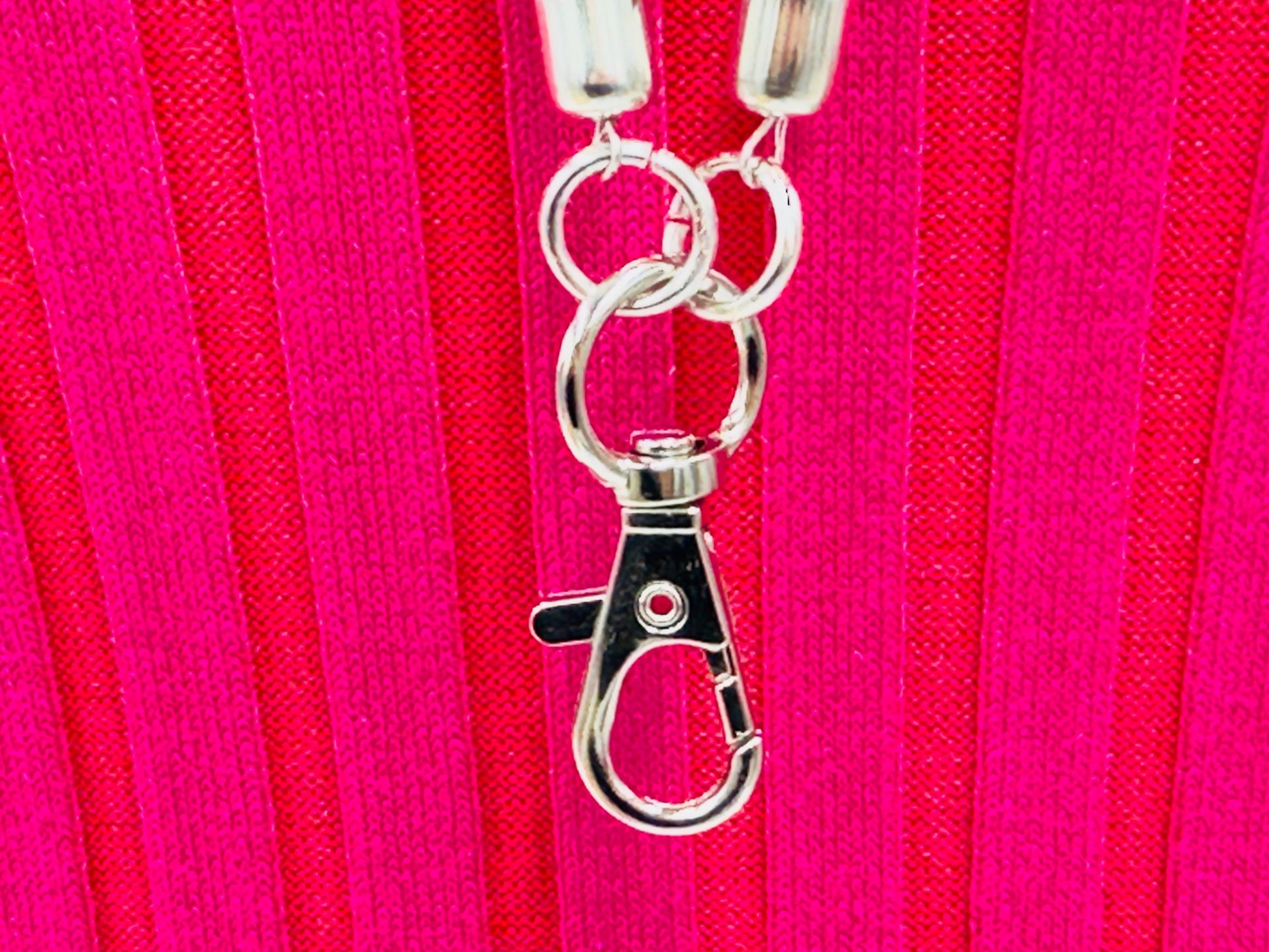 Brown rope lanyard