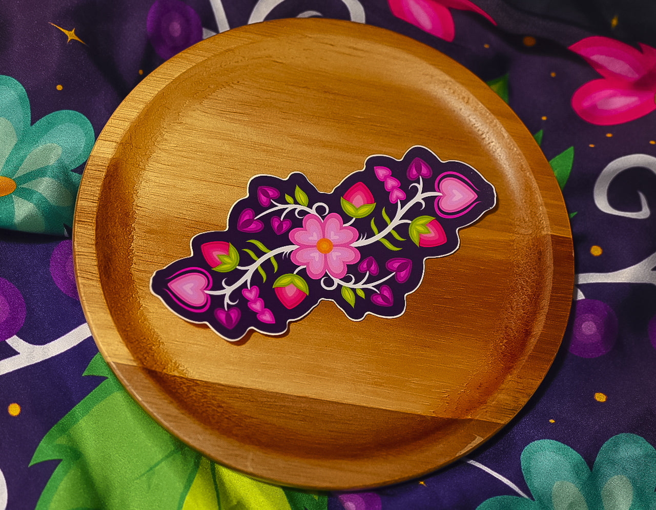 Purple AnishinaaBAE Sticker