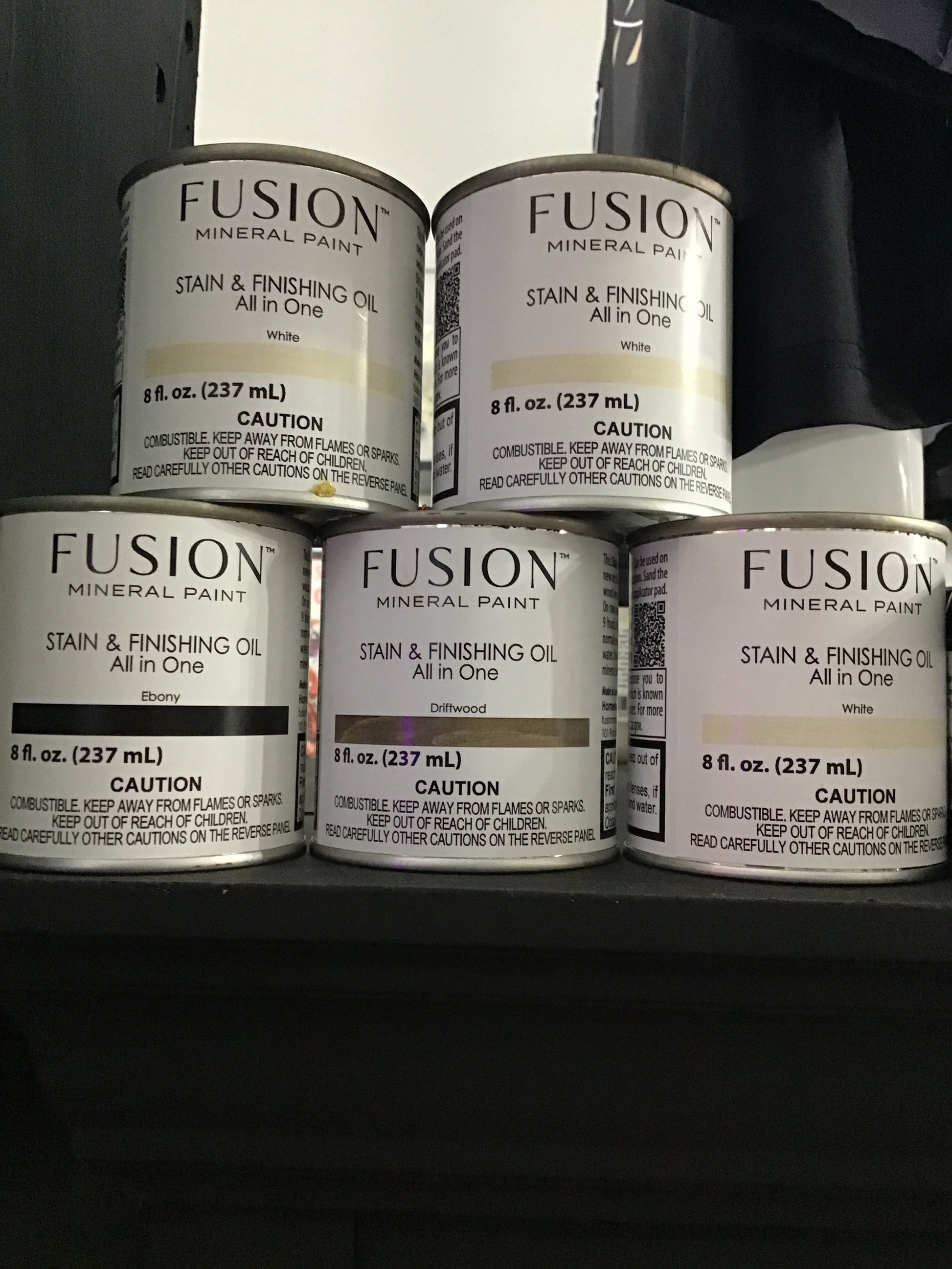 Fusion stain & finishing oil