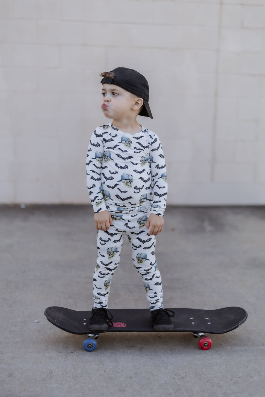 Spooky Bro 2pc Bamboo Pajamas