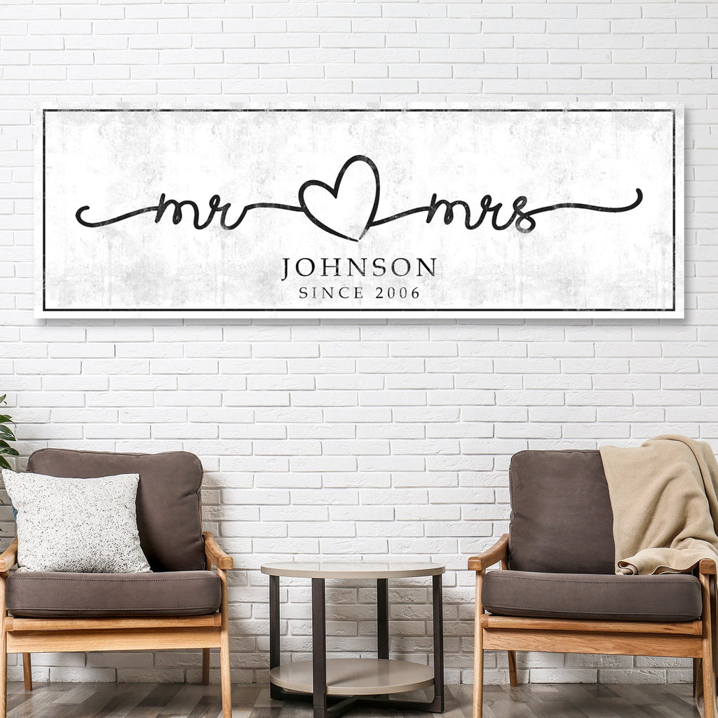 Mr. And Mrs. Sign