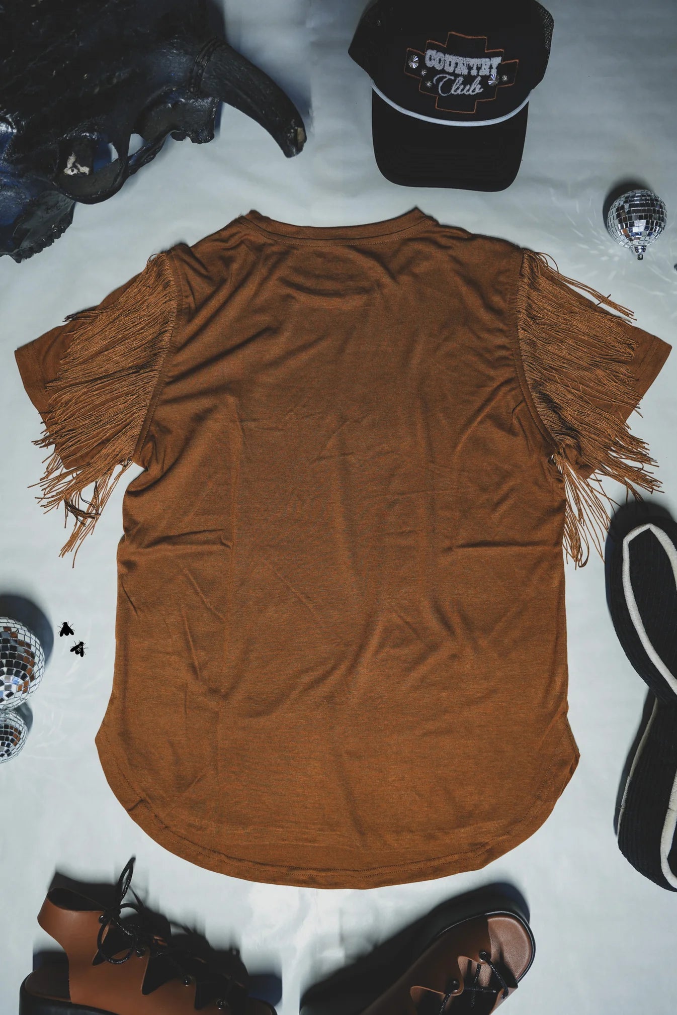 GET FRINGEY WITH IT TEE