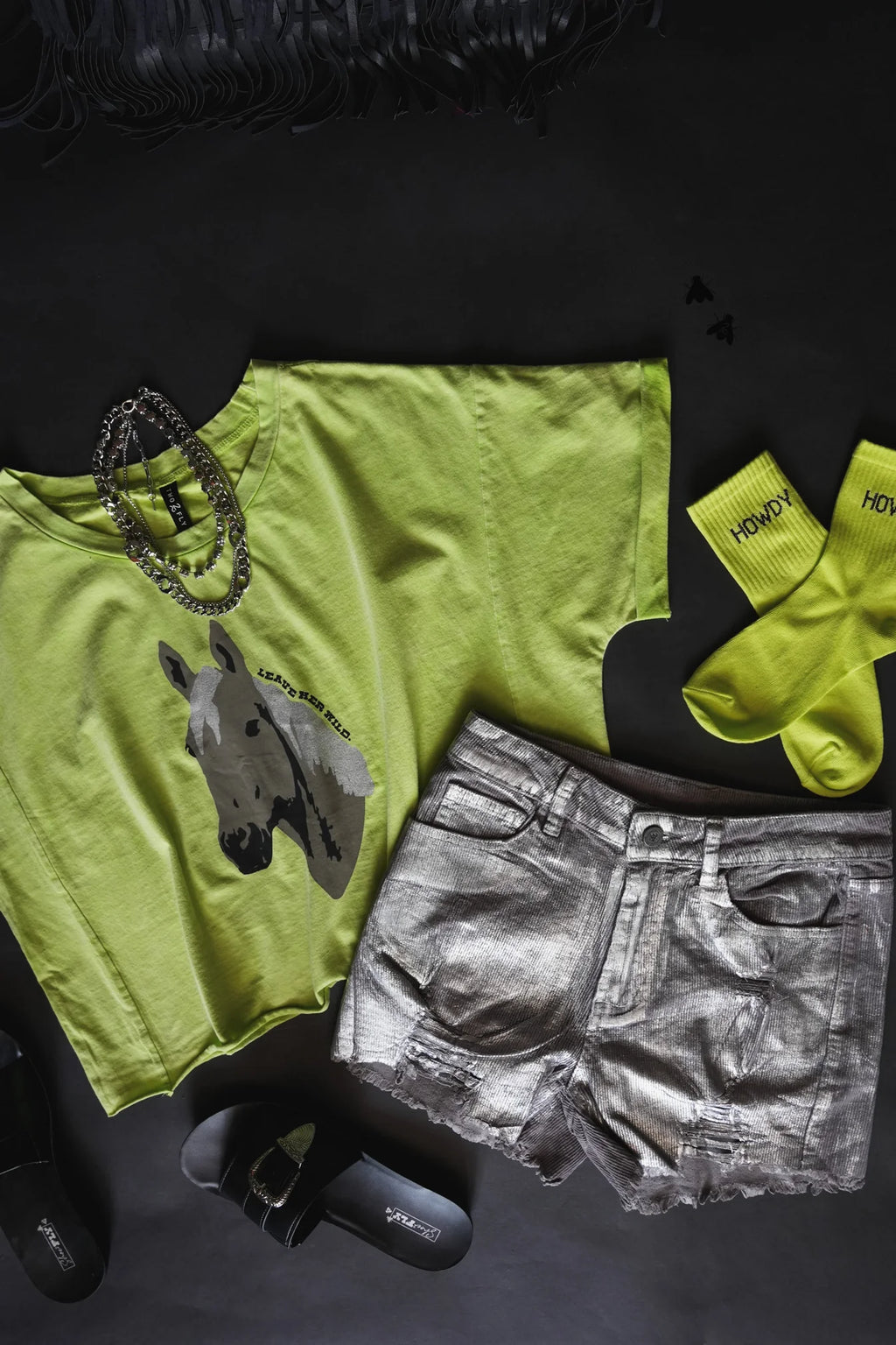 COLOR ME CHROME SHORTS