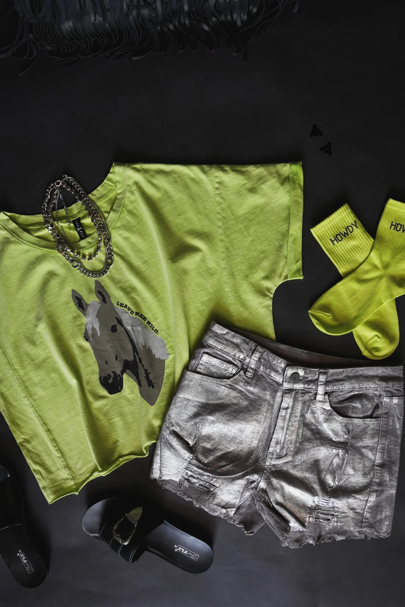 COLOR ME CHROME SHORTS