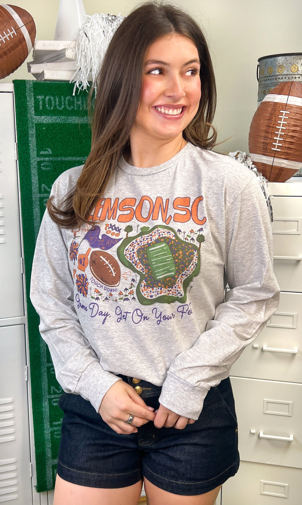 Home Mascots Graphic Long Sleeve T-Shirt