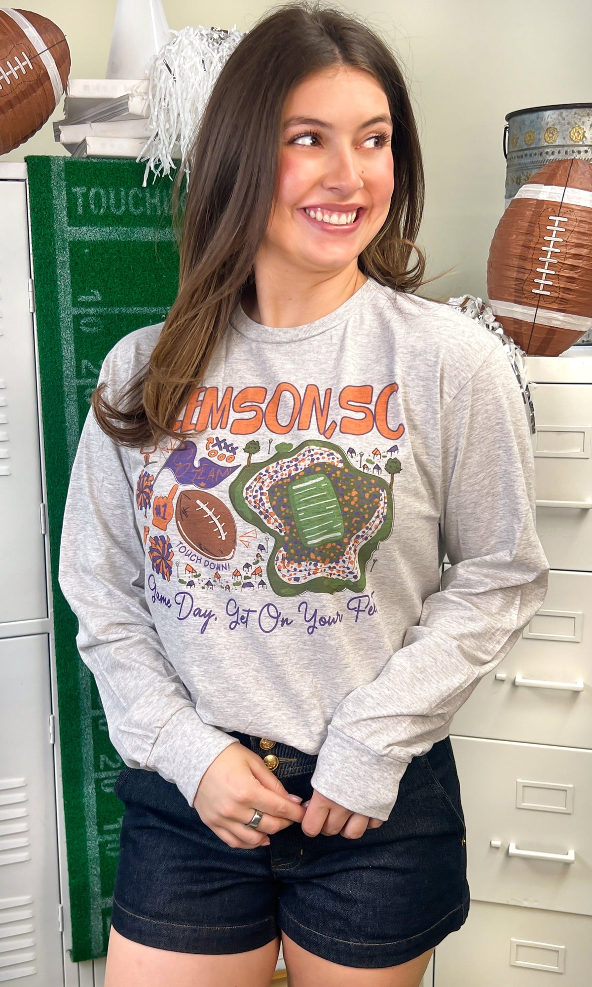 Home Mascots Graphic Long Sleeve T-Shirt