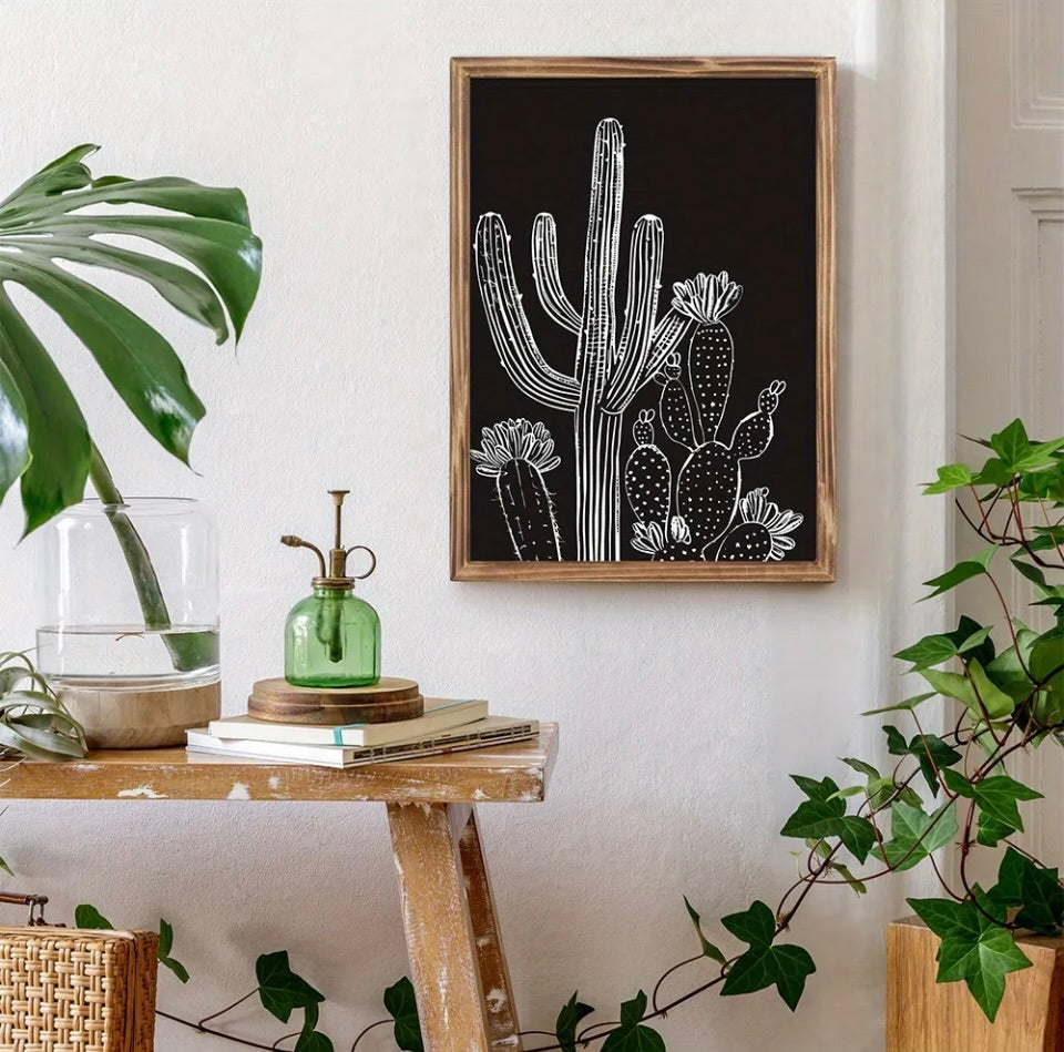 Cactus woodframe