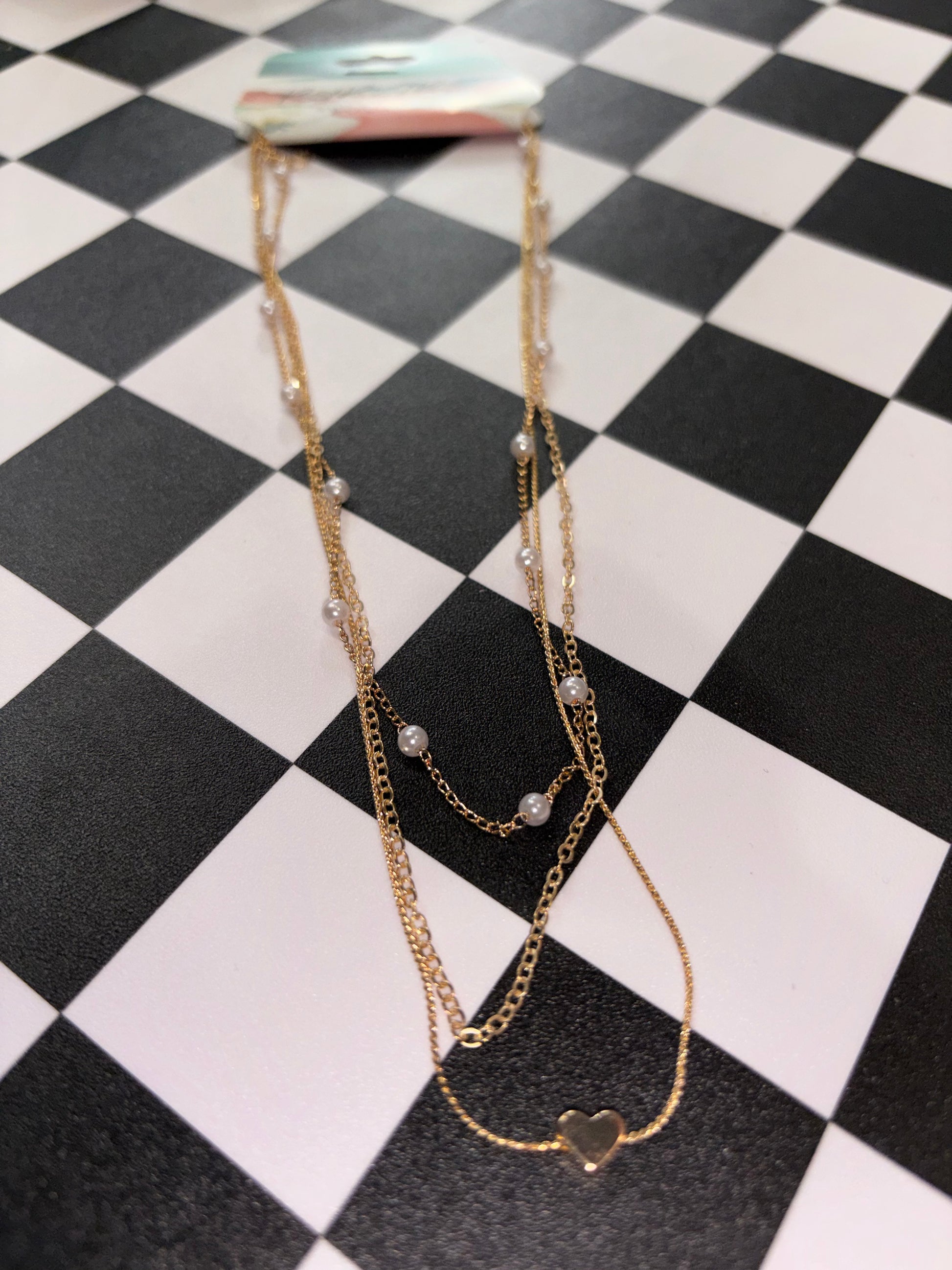 Plated Chain Collarbone Necklaces