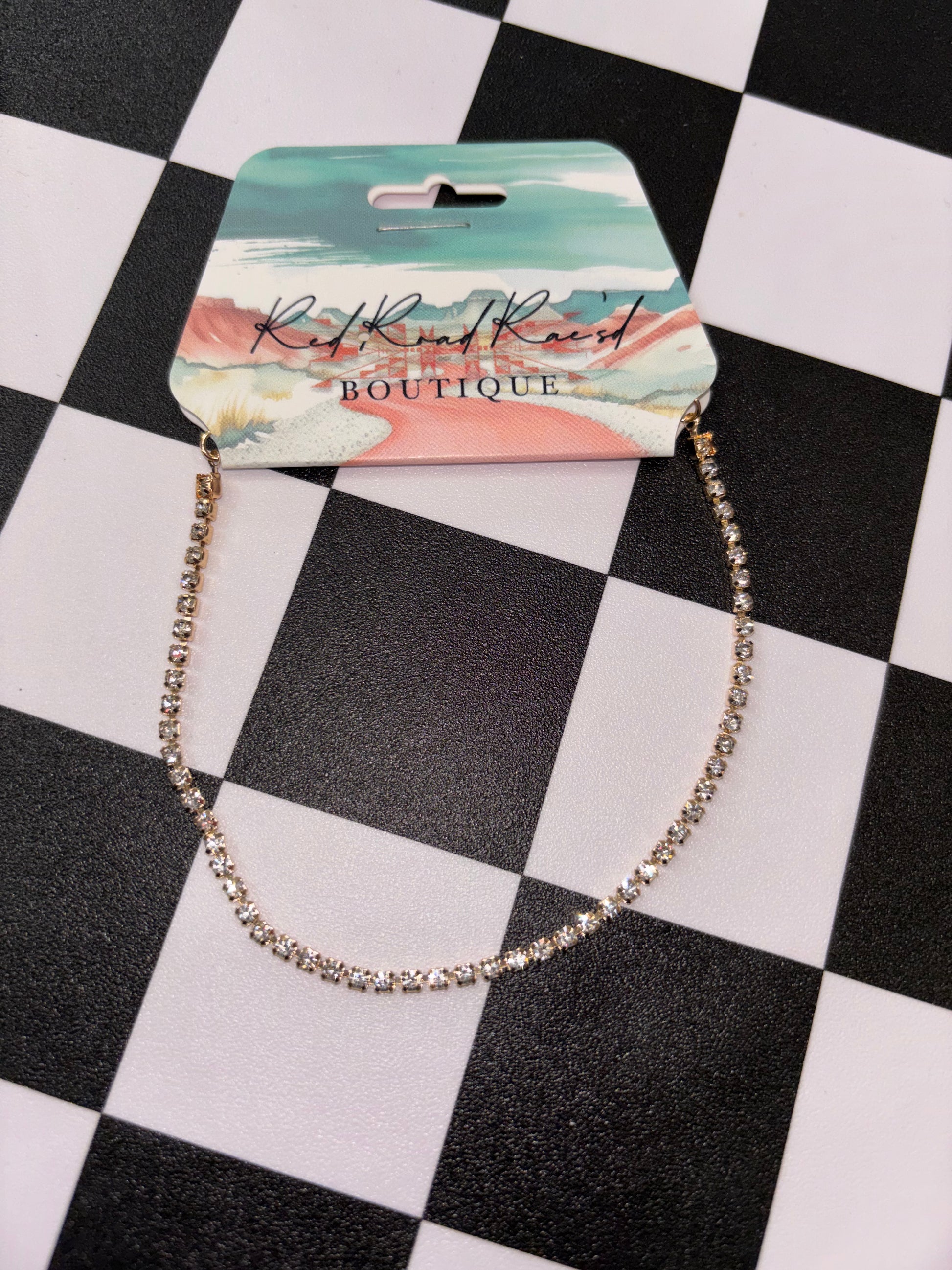 Multi Layered Rhinestone Chain Bracelet Set