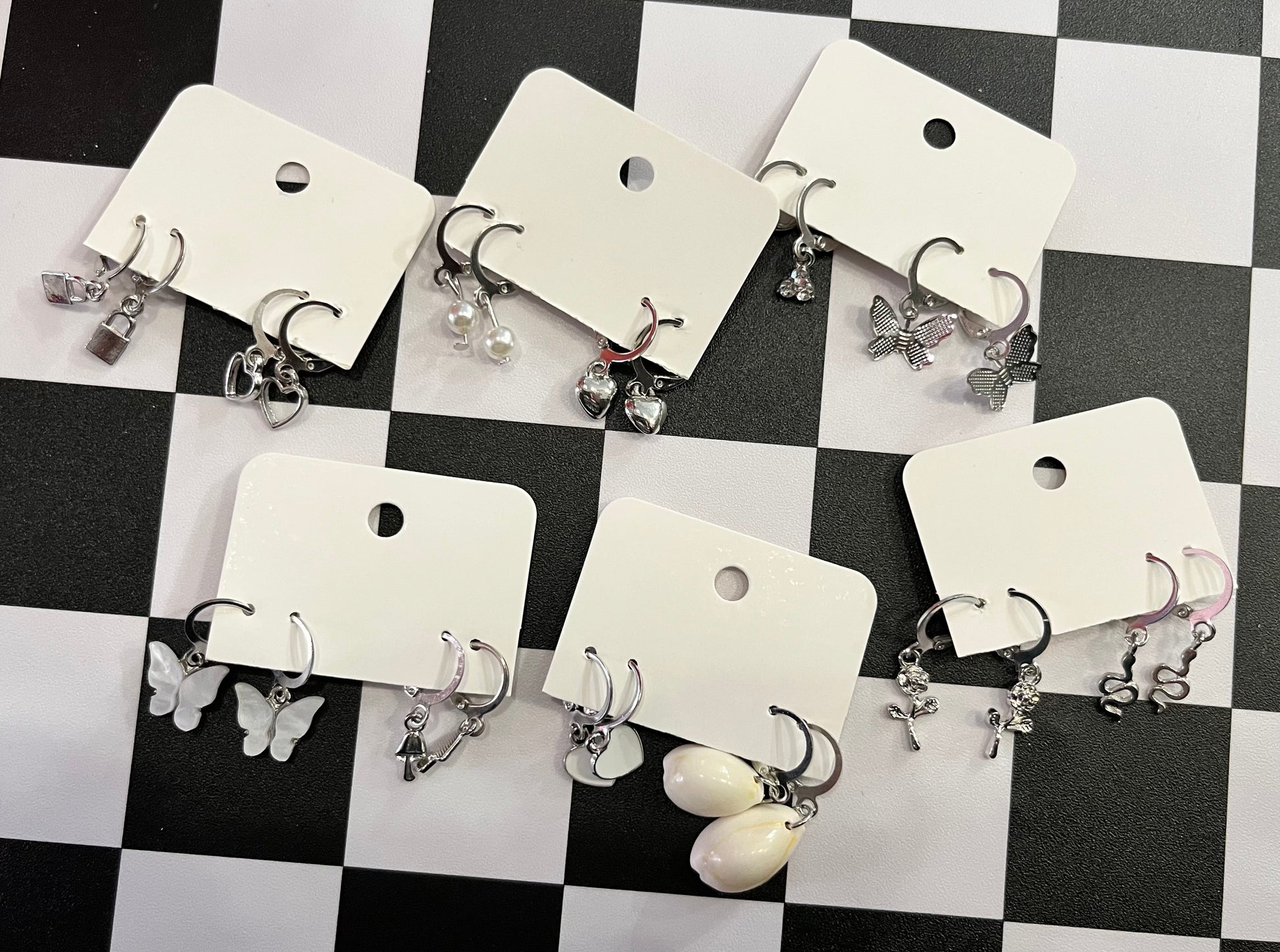 Mini Dangle Earring Set