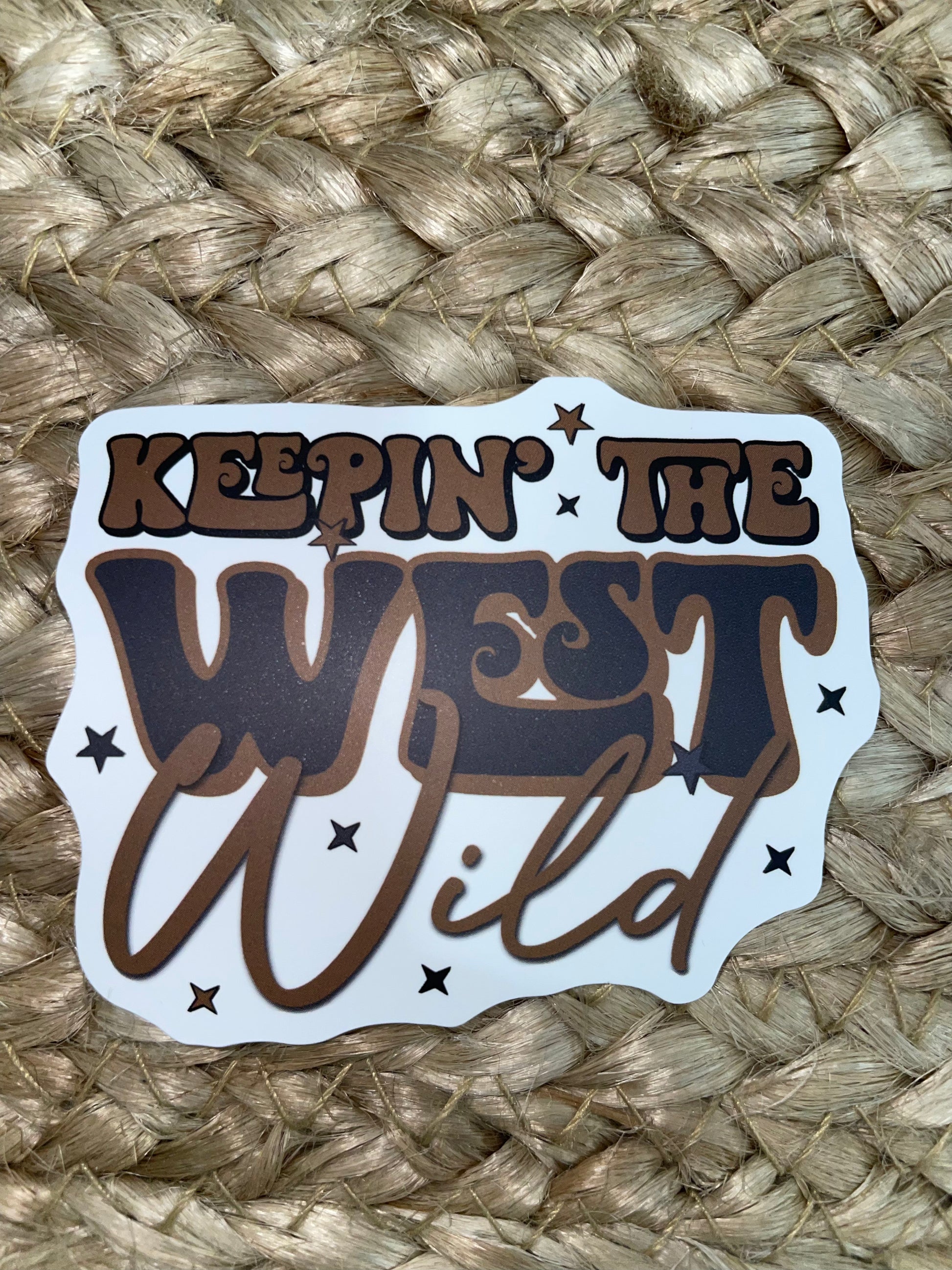 WESTERN STICKERS