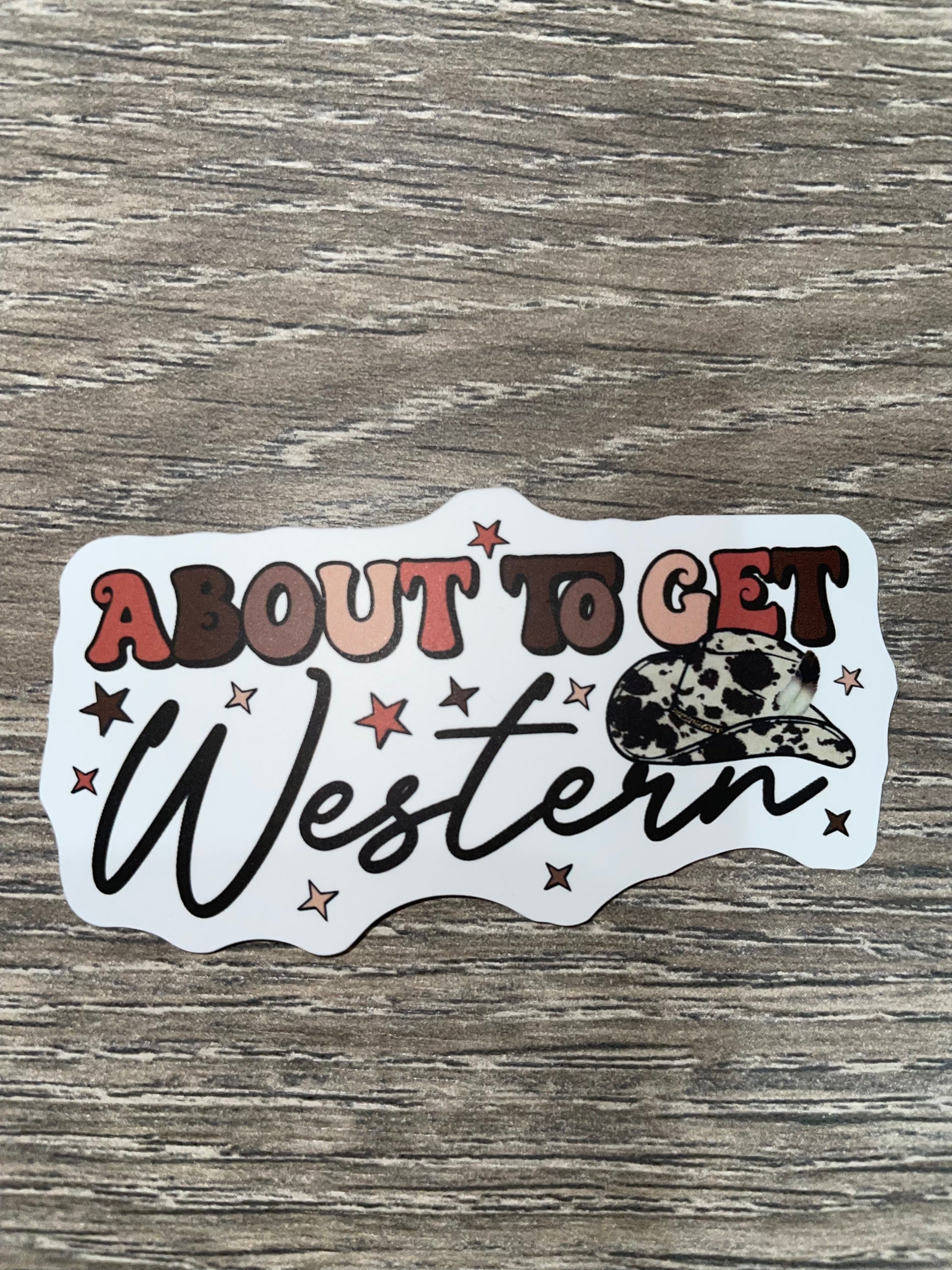 WESTERN STICKERS