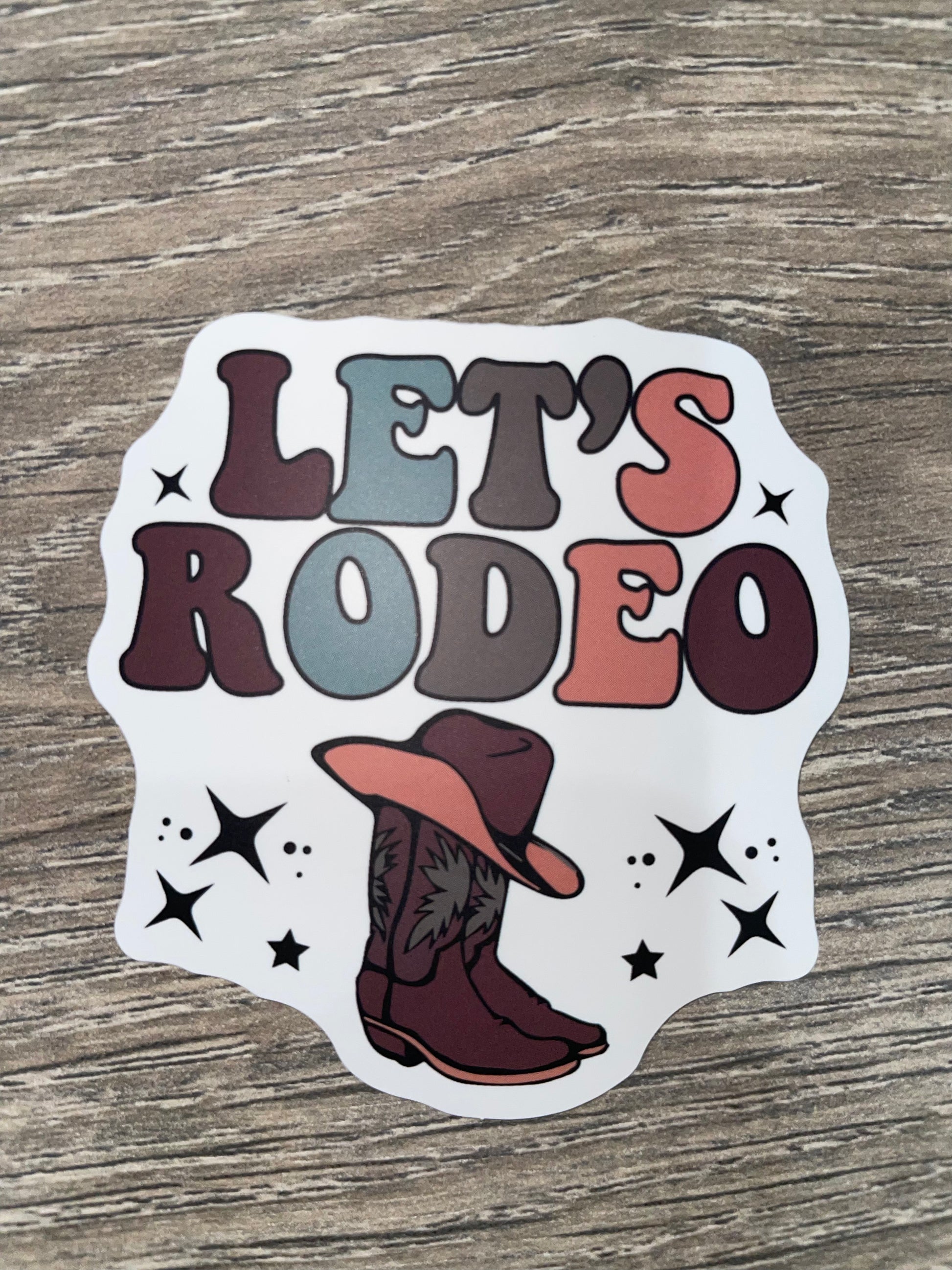 WESTERN STICKERS