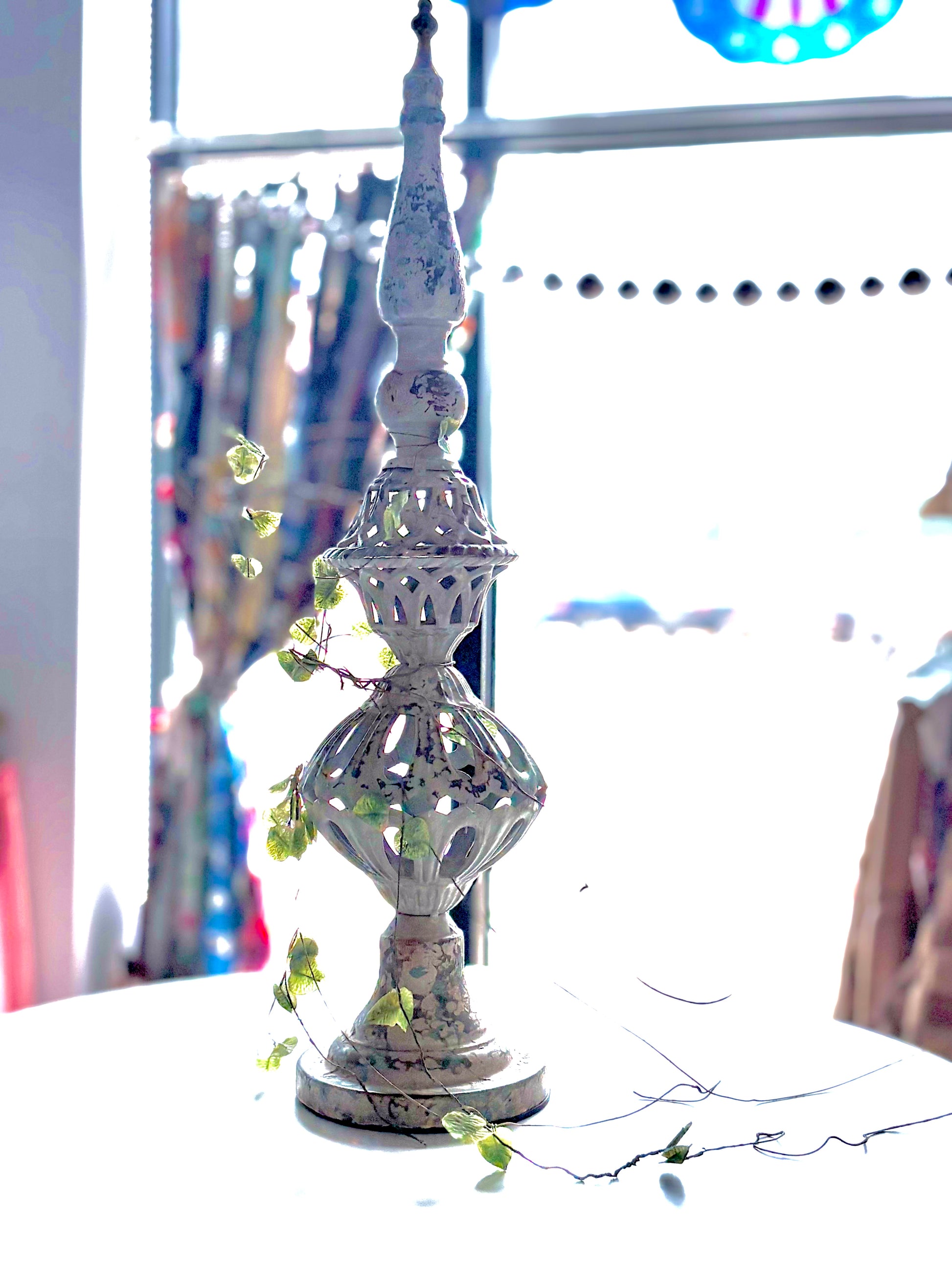 Decorative Metal Shelf Decor