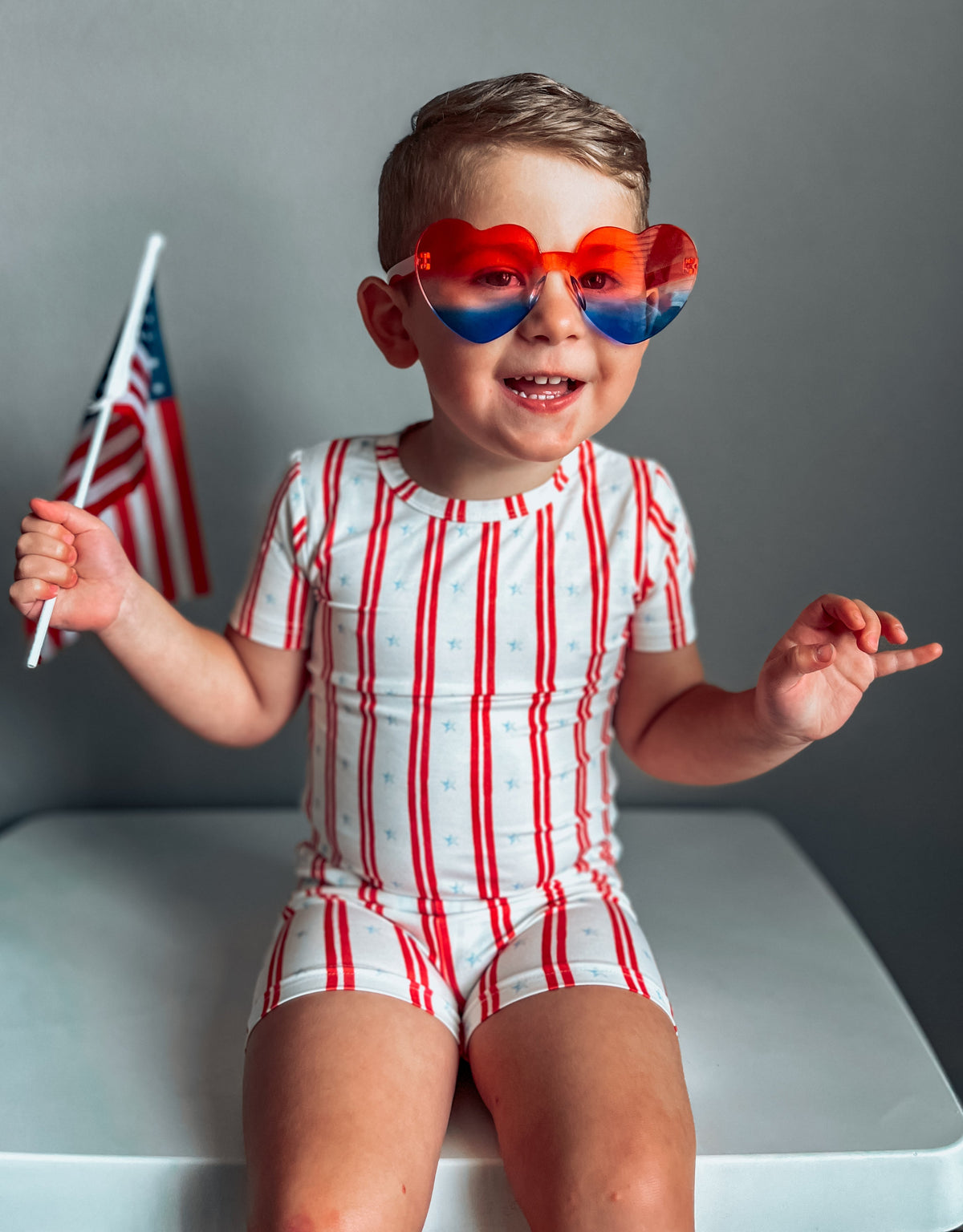 Stars & Stripes 2pc Bamboo Pajamas