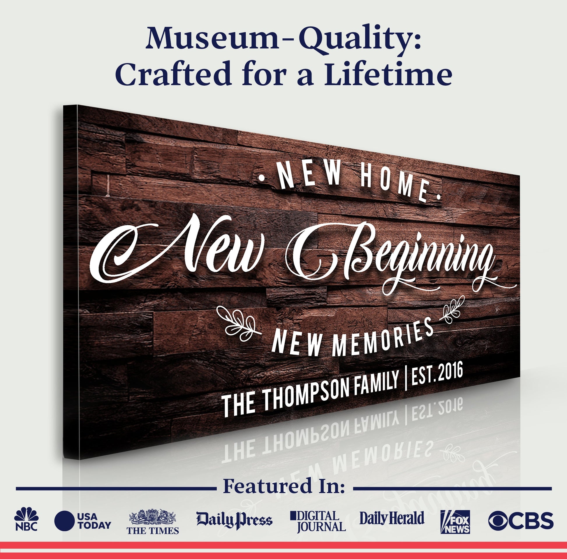 New Home Sign III